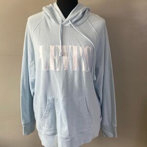 Levi’s Light Blue Hoodie Sz XL